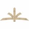 Ekena Millwork Davenport Rough Sawn Timber Gable Bracket, Douglas Fir, 84"W x 38"H x 2"D x 6"F, 11/12 Pitch GBW084X38X0206DAV00RDF - alternate 1